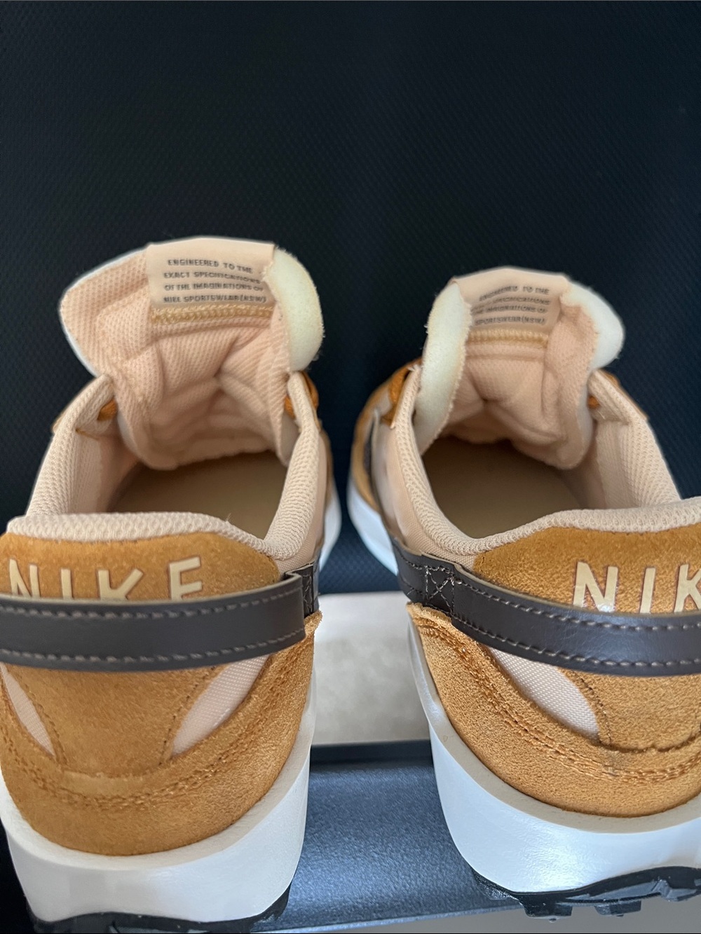 Nike Women’s Mustard Tan & Brown Casual Sneaker - Picture 9 of 10